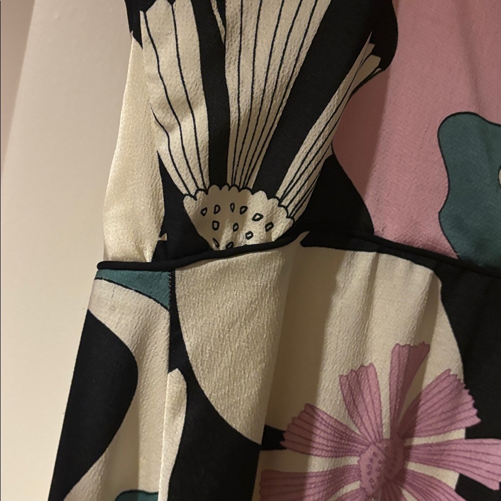 BNWT Oopscool x Anthropologie printed gown - Picture 12 of 12